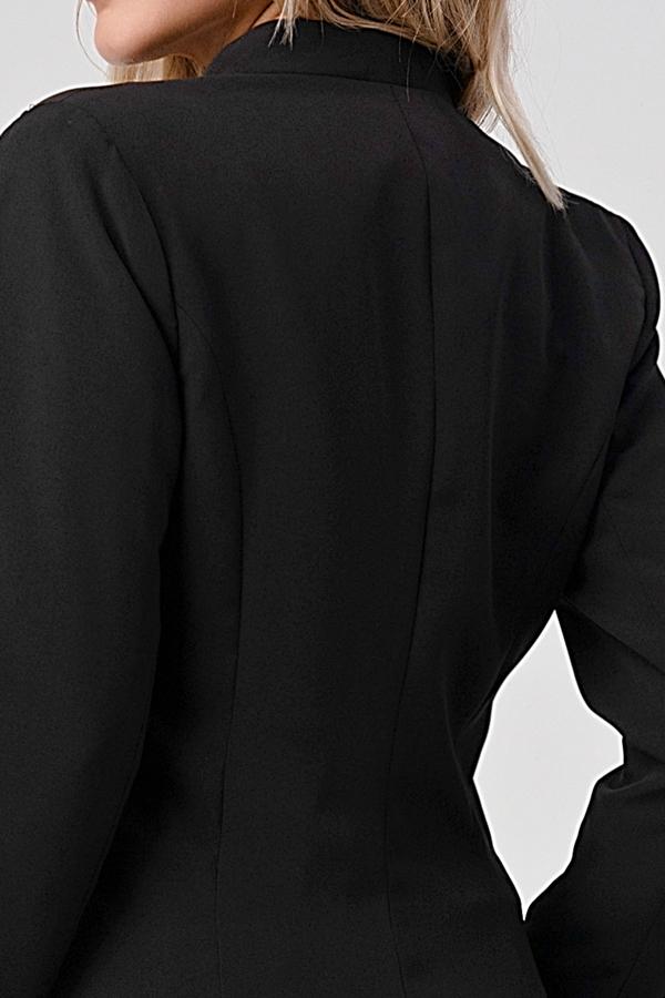 Blazer tendance pour femme sans col