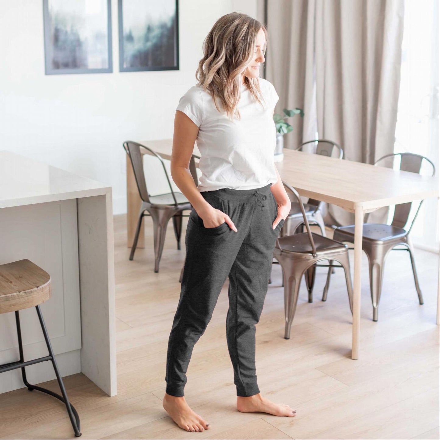 Pantalon de jogging en molleton à enfiler Active