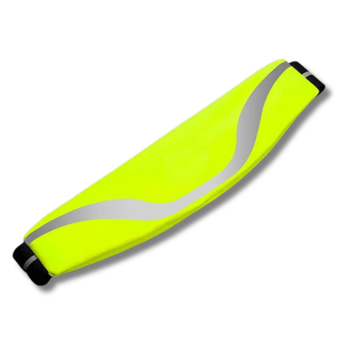 Ceinture de course sport résistante à l'eau avec bande réfléchissante