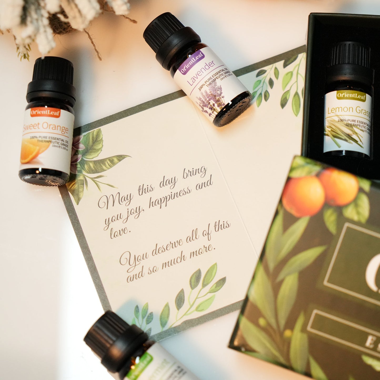 Huiles essentielles pour diffuseurs, extraits de plantes 100 % naturelles, six parfums