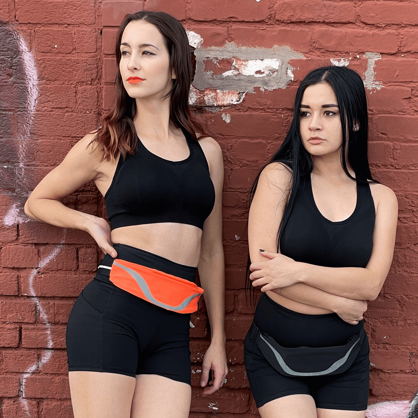 Ceinture de course sport résistante à l'eau avec bande réfléchissante