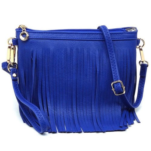 Sac bandoulière à franges western