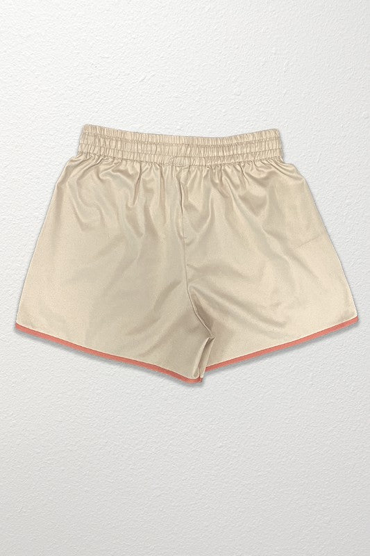 Pantalones cortos de rayas retro