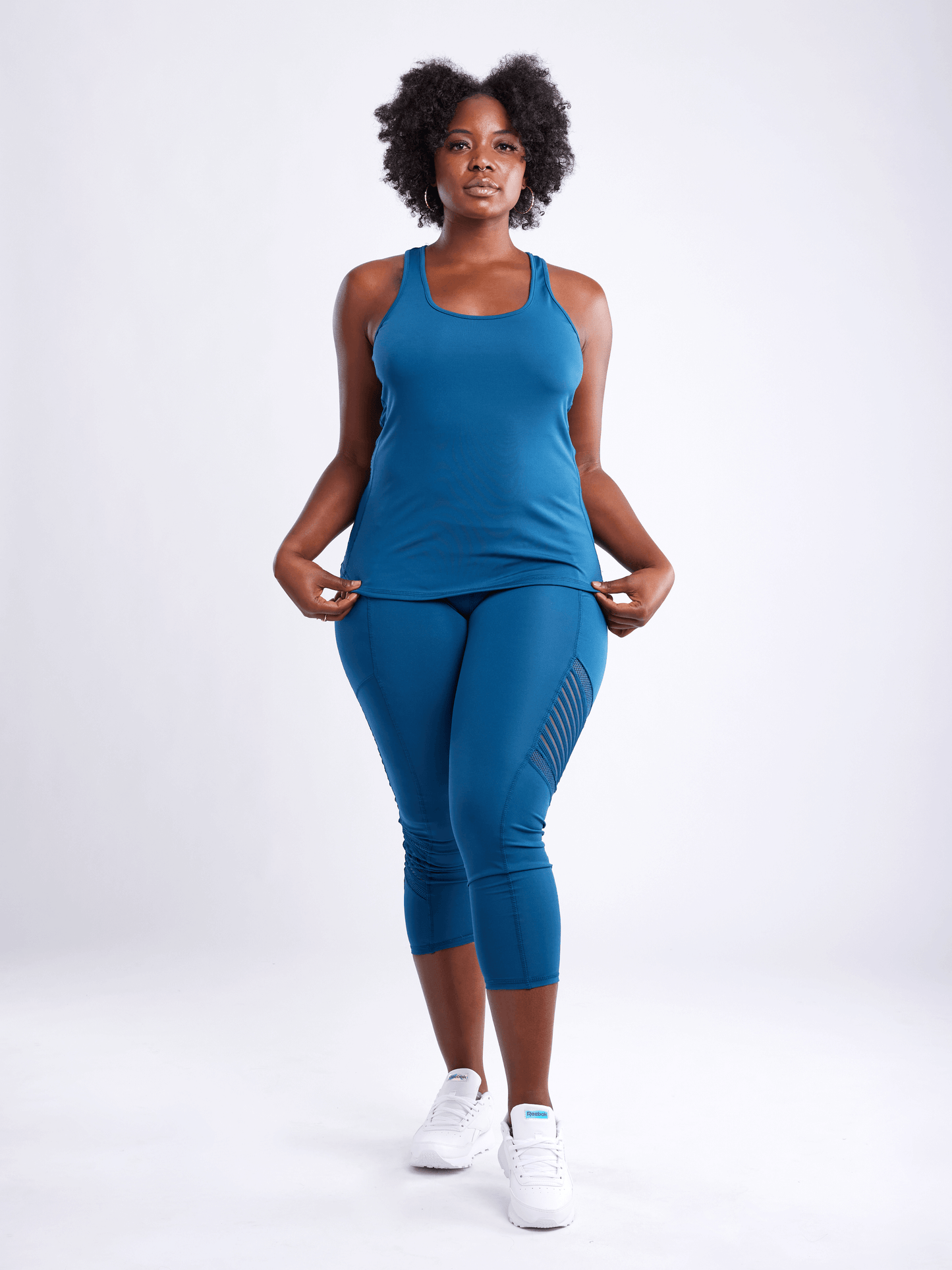 Legging de Pilates taille haute JupiterGear avec poches latérales et pan en maille