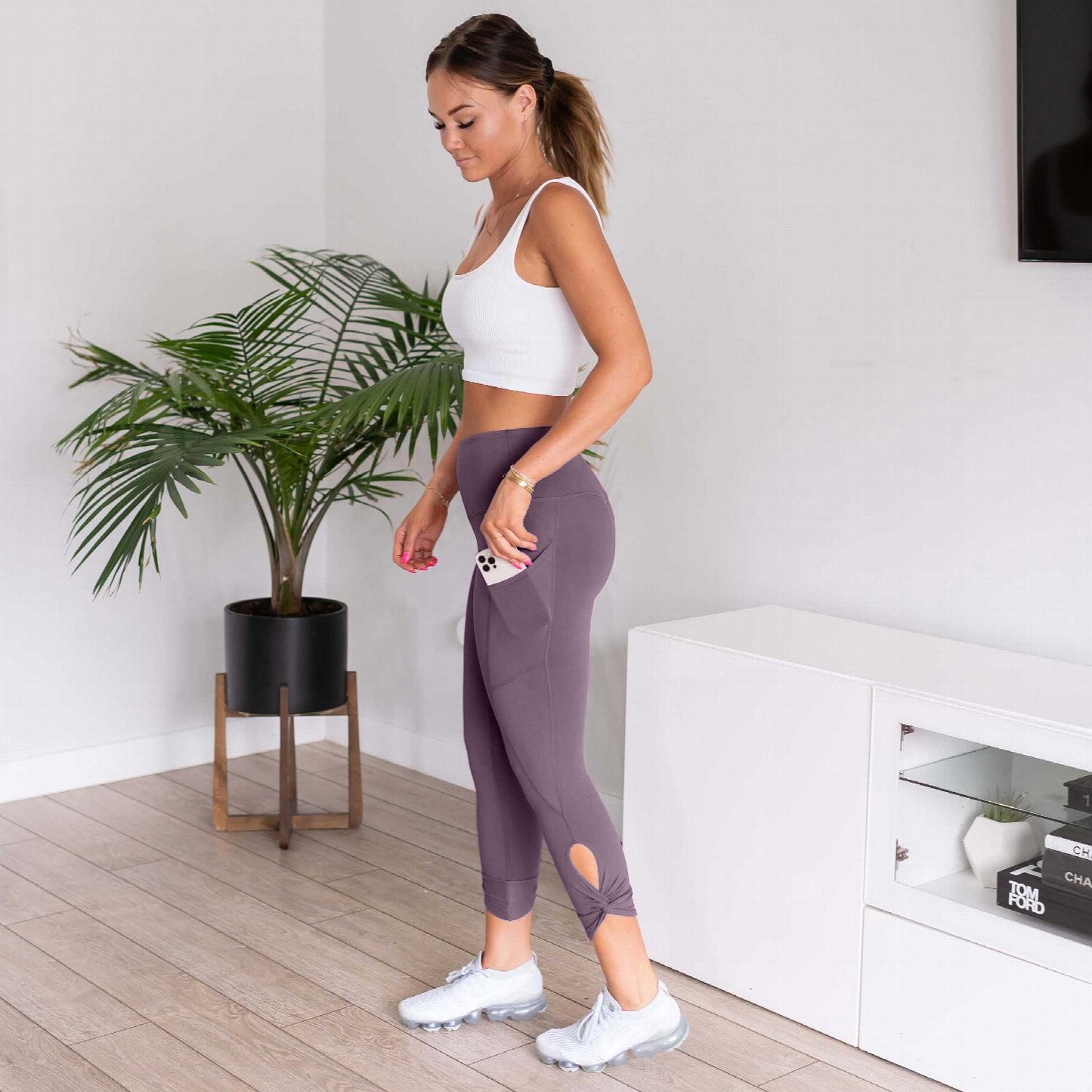 Mantequilla, Leggings Capri de Yoga