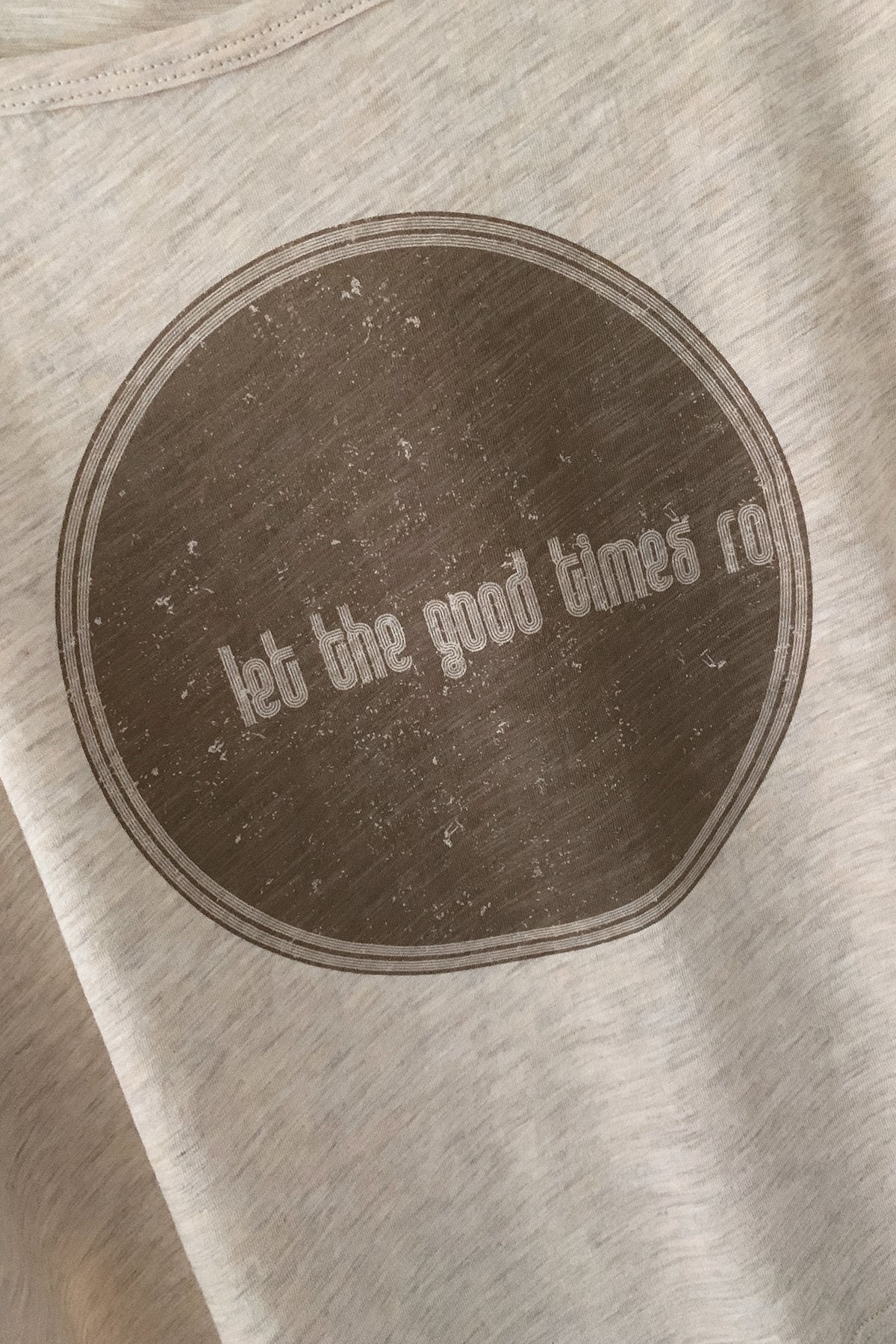 CAMISETA ORGÁNICA GOOD TIMES