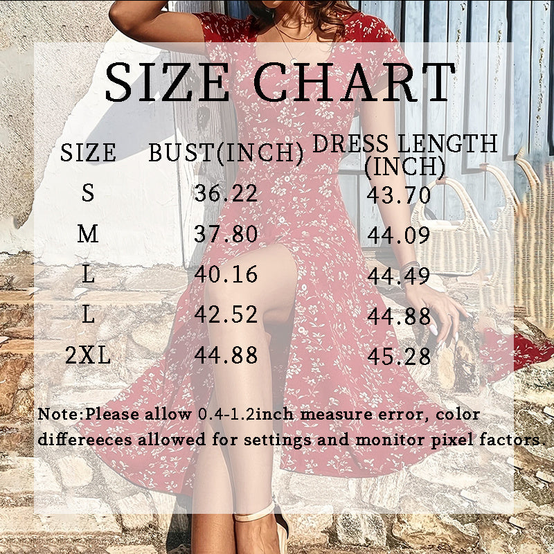 Robe longue bohème fleurie – Le look incontournable de l'été