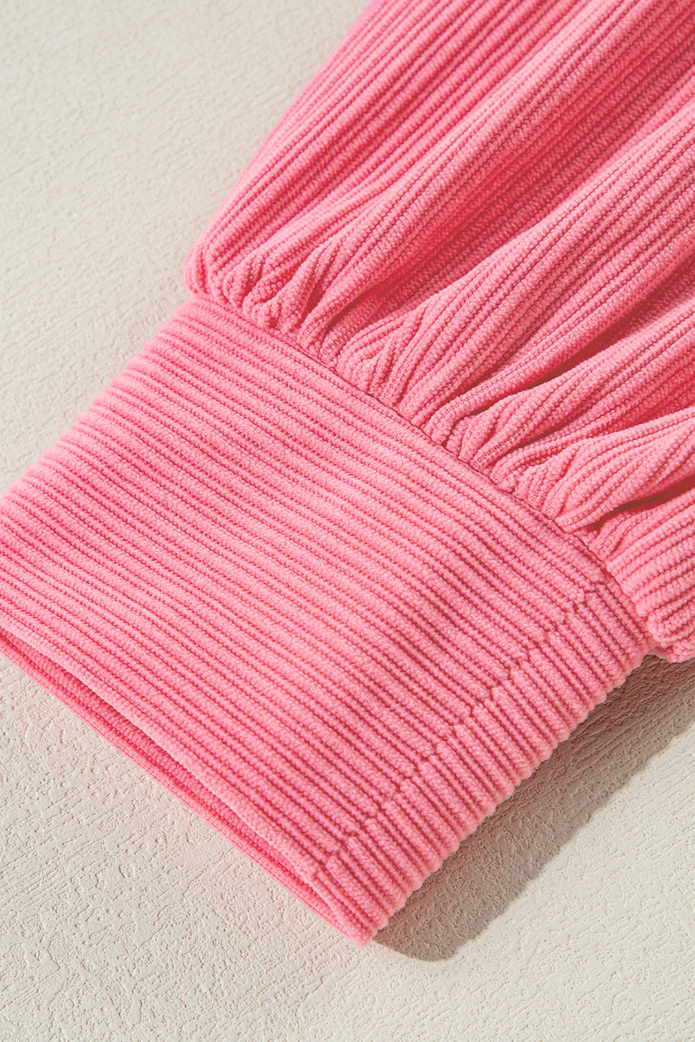 Chaqueta de pana Bonbon con botones, detalle de solapa y aberturas laterales