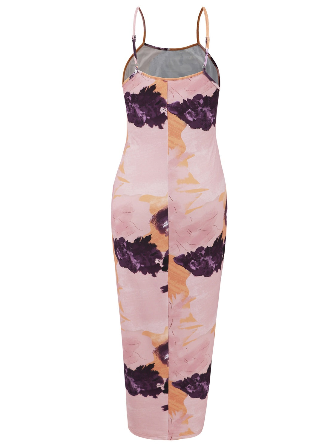 Vestido de tirantes finos estampado