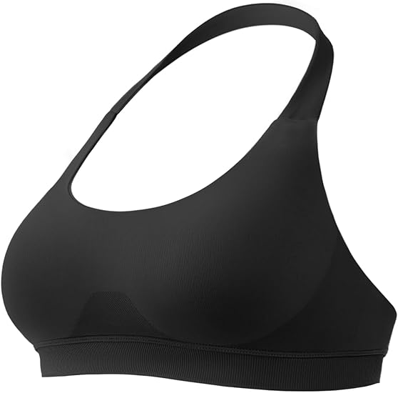 Bralette de encaje sin costuras Only Thanks Halter – Negro XL