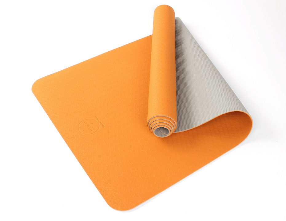 Tapis de yoga TPE bicolore de qualité supérieure
