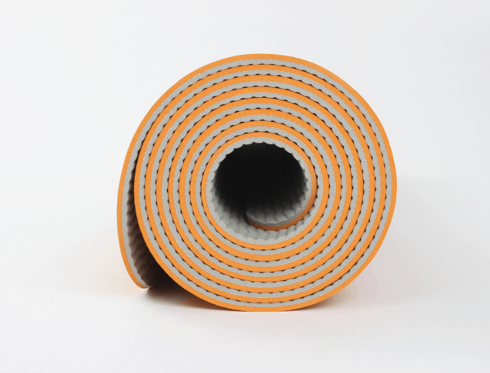 Tapis de yoga TPE bicolore de qualité supérieure