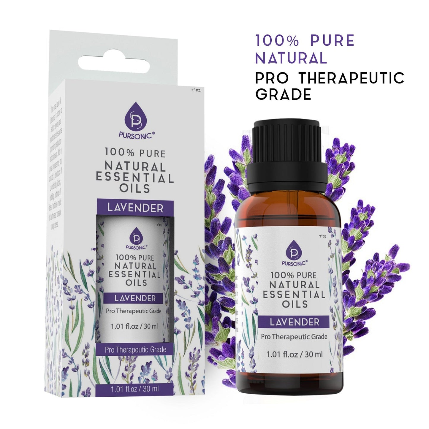 Huiles essentielles de lavande 100 % pures et naturelles