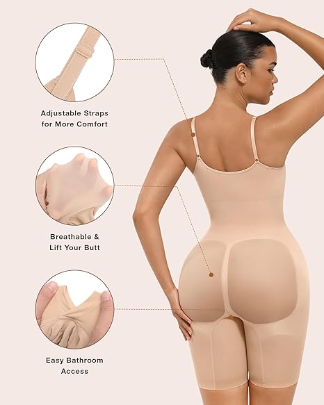 Body Shaper complet sans coutures pour femmes, amincissant, ferme, contrôle du ventre, Shapewea