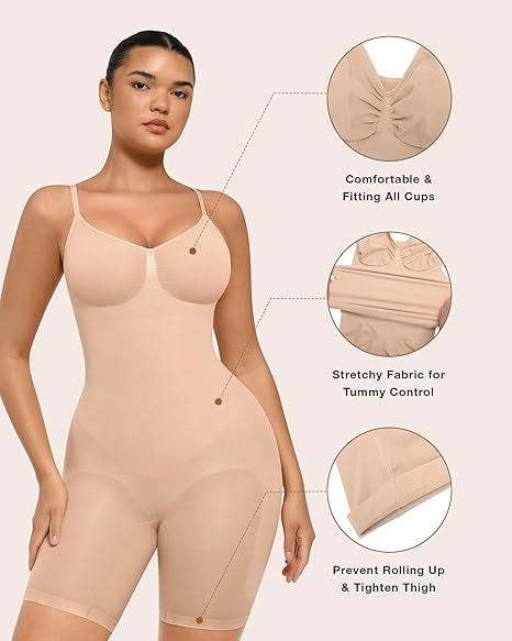 Body Shaper complet sans coutures pour femmes, amincissant, ferme, contrôle du ventre, Shapewea