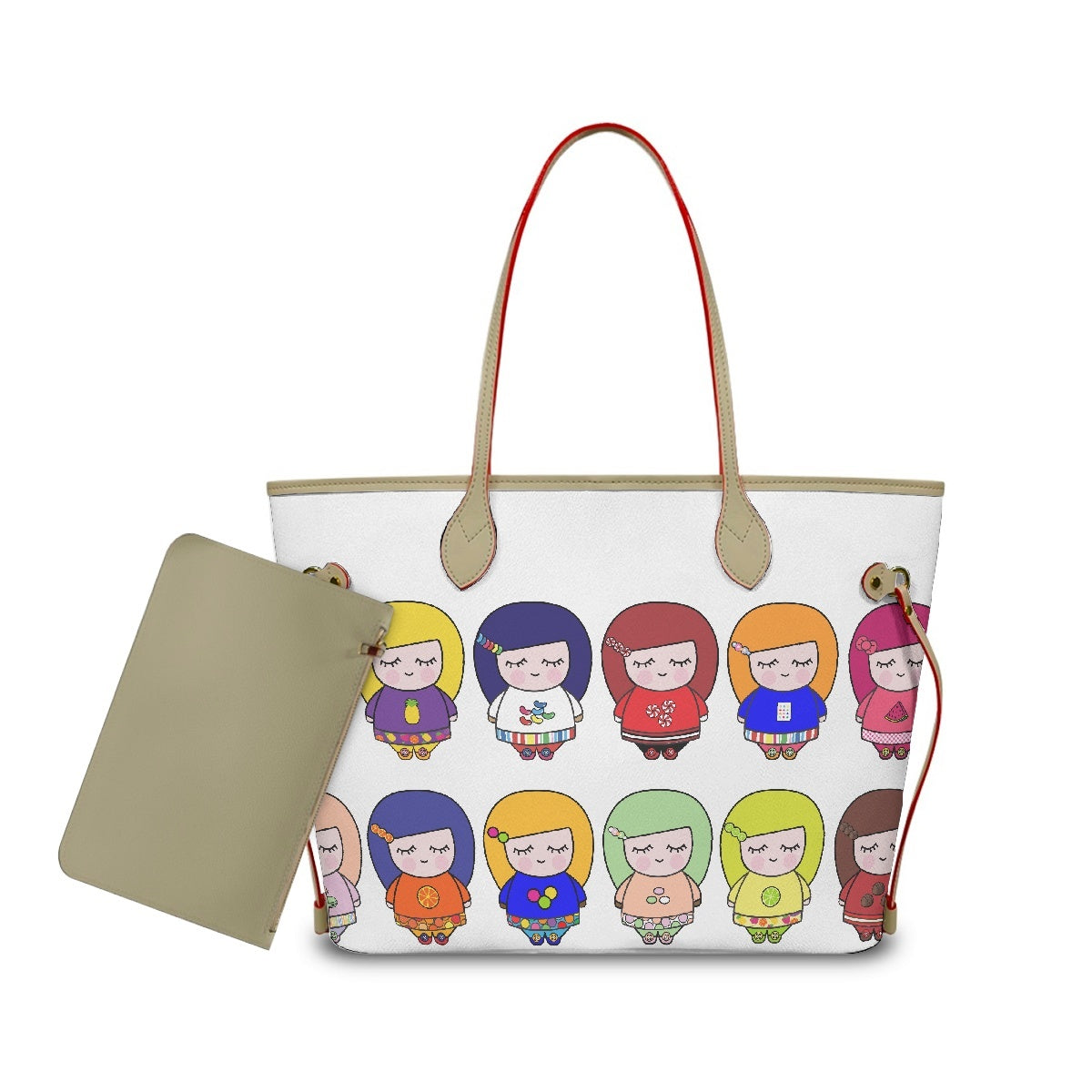 Sue Sue Sweet PU Shoulder Bag- with mini pouch