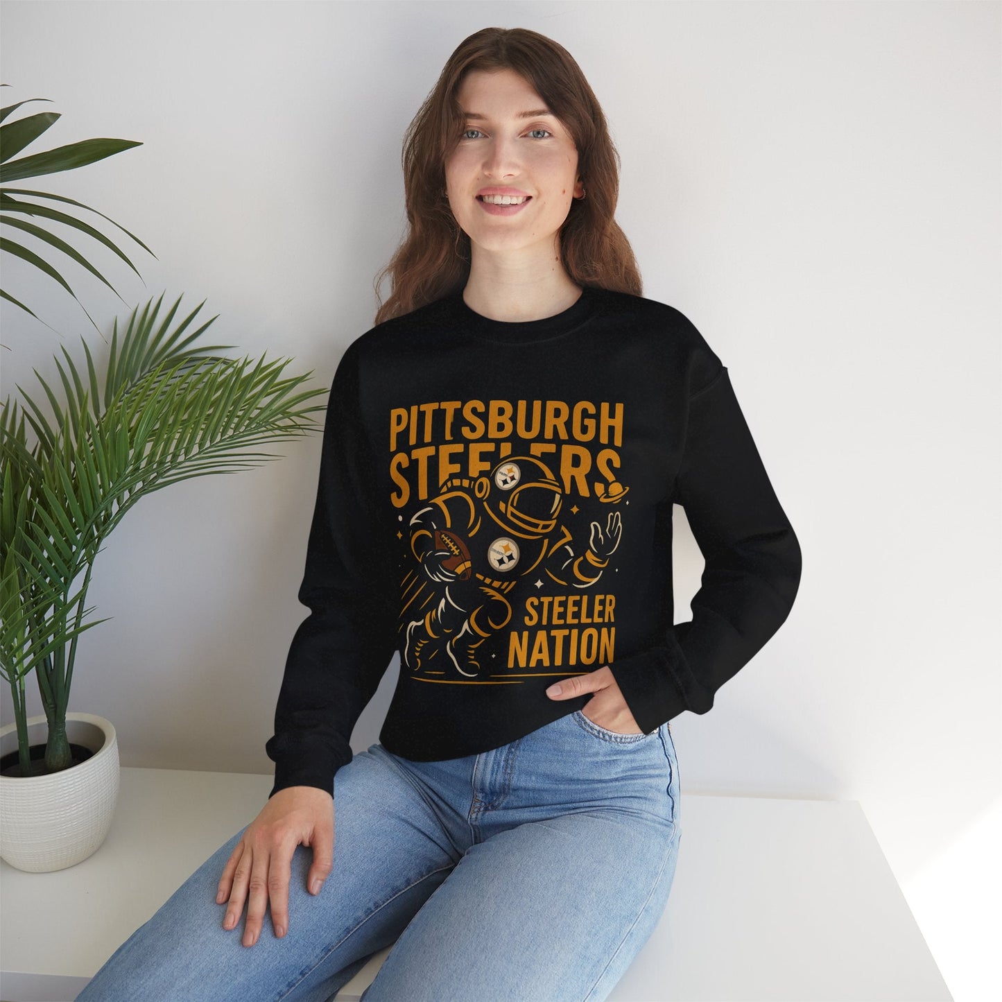 Steelers Crewneck Sweatshirt – Unisex