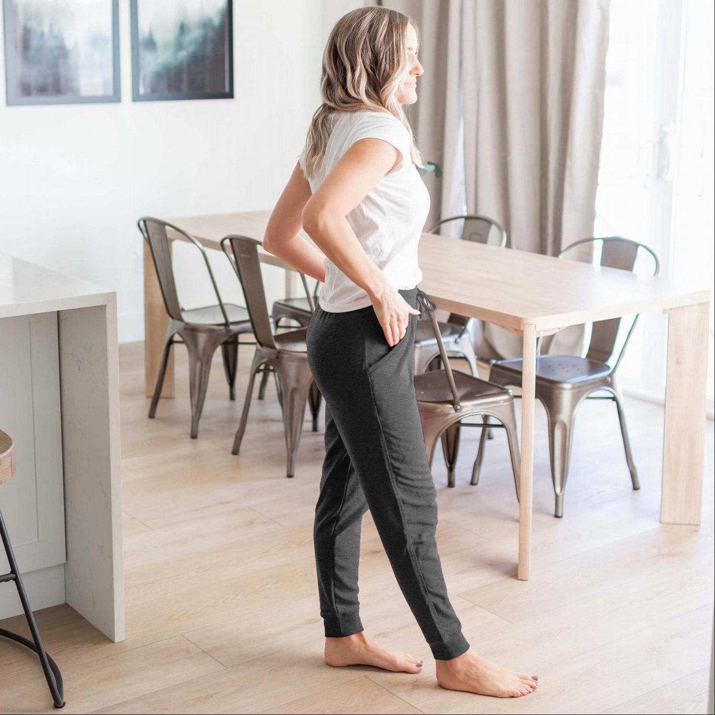 Pantalon de jogging en molleton à enfiler Active
