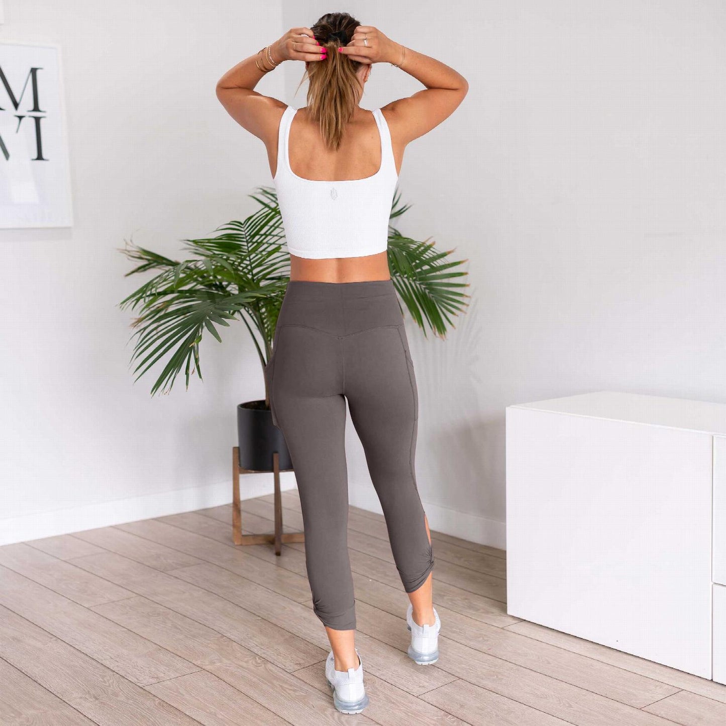 Mantequilla, Leggings Capri de Yoga