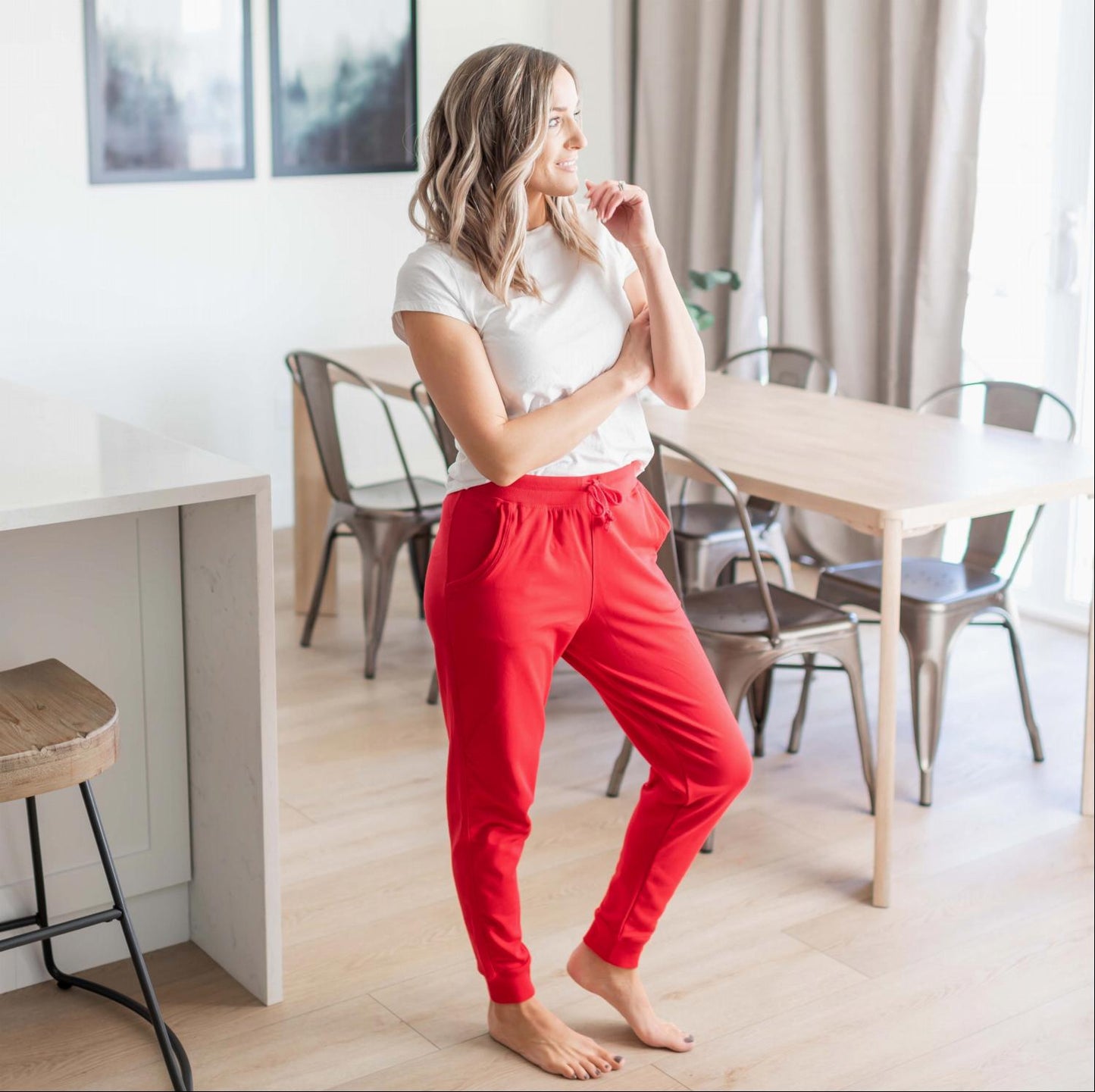 Pantalon de jogging en molleton à enfiler Active