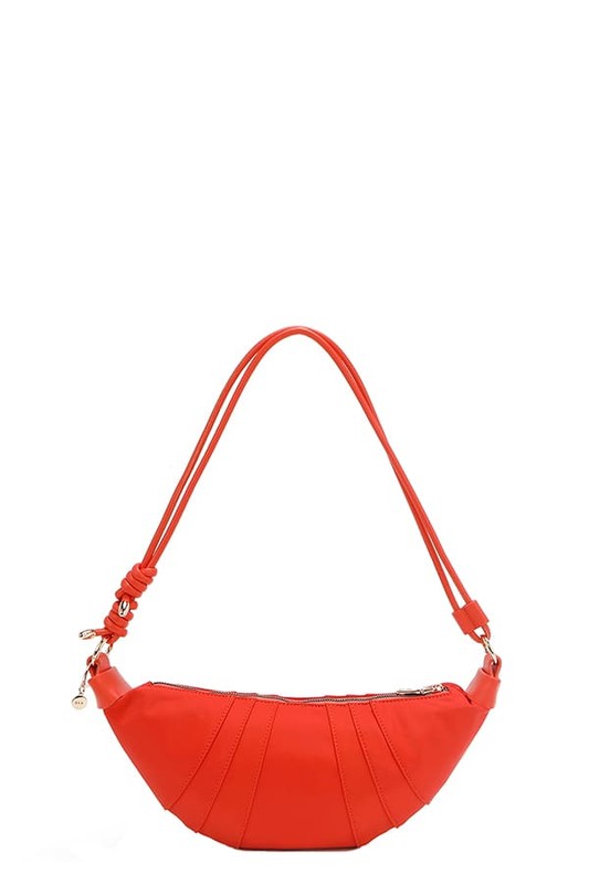 Bolsa de croissant con parches de color de Nicole Lee USA