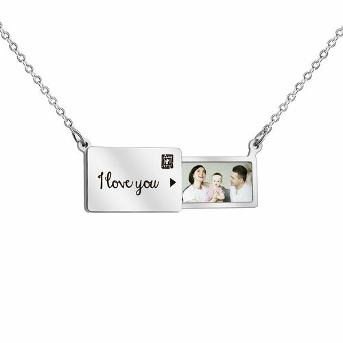 Custom Pull-Out Envelope Necklace