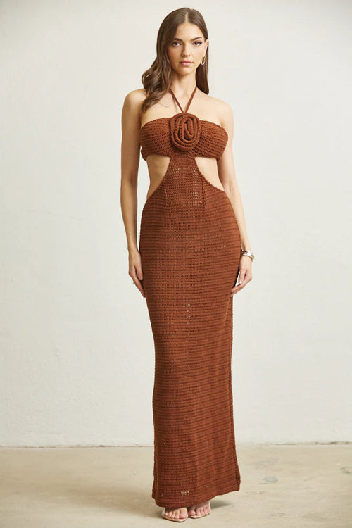 Knit Dress With Cut-Out by Rose Paulino