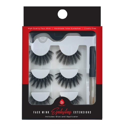 Extensions de faux cils style faux vison