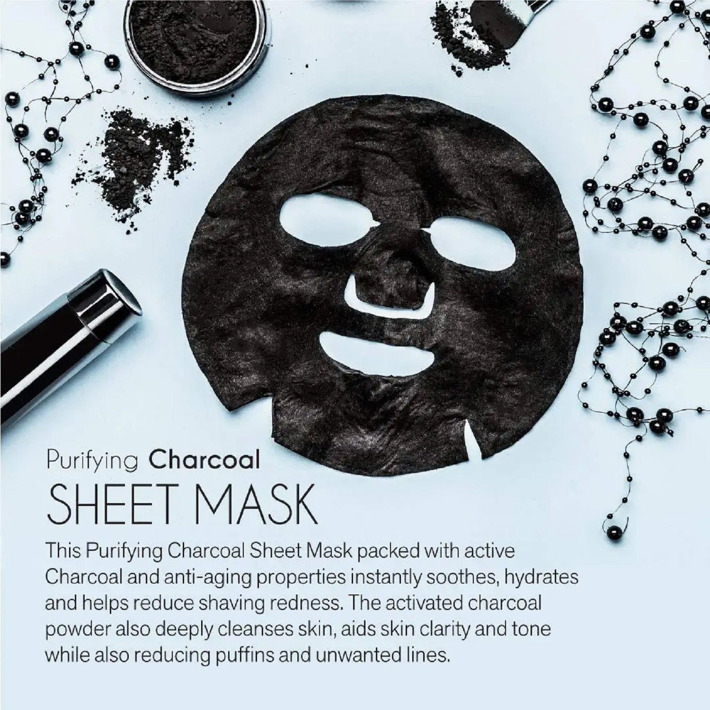 Mascarilla de carbón purificante