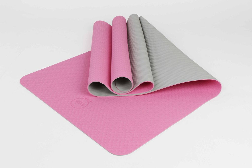 Tapis de yoga TPE bicolore de qualité supérieure