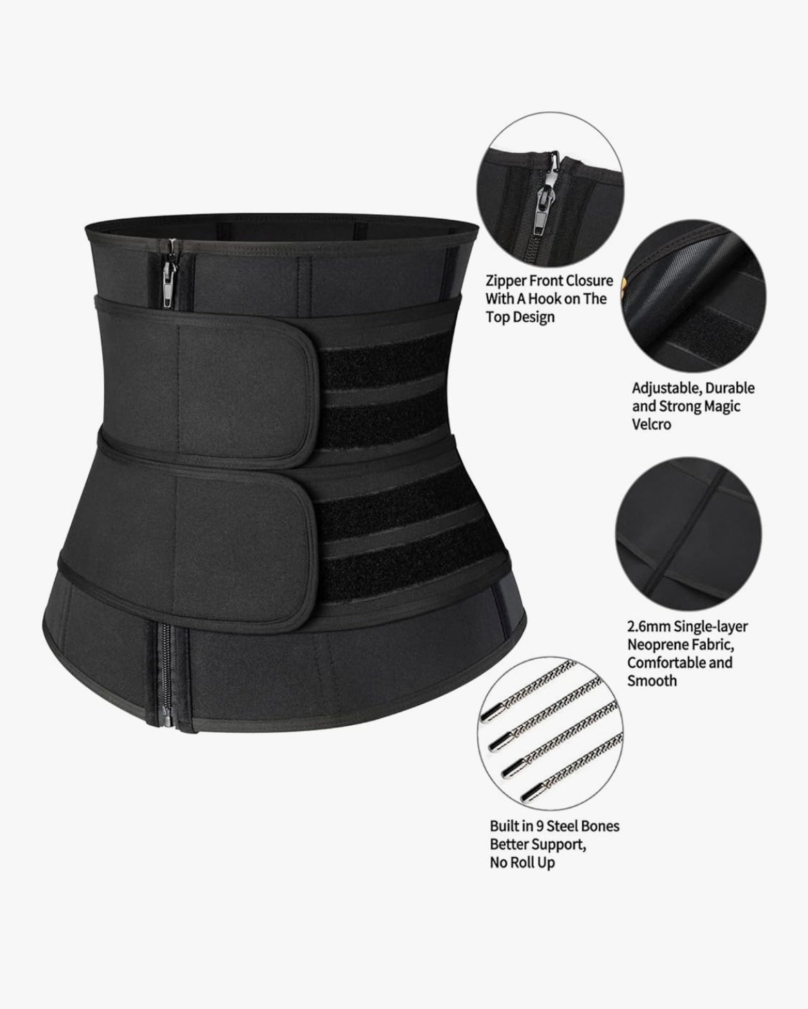 Ceinture amincissante SlimFit Well-in Vogue – M