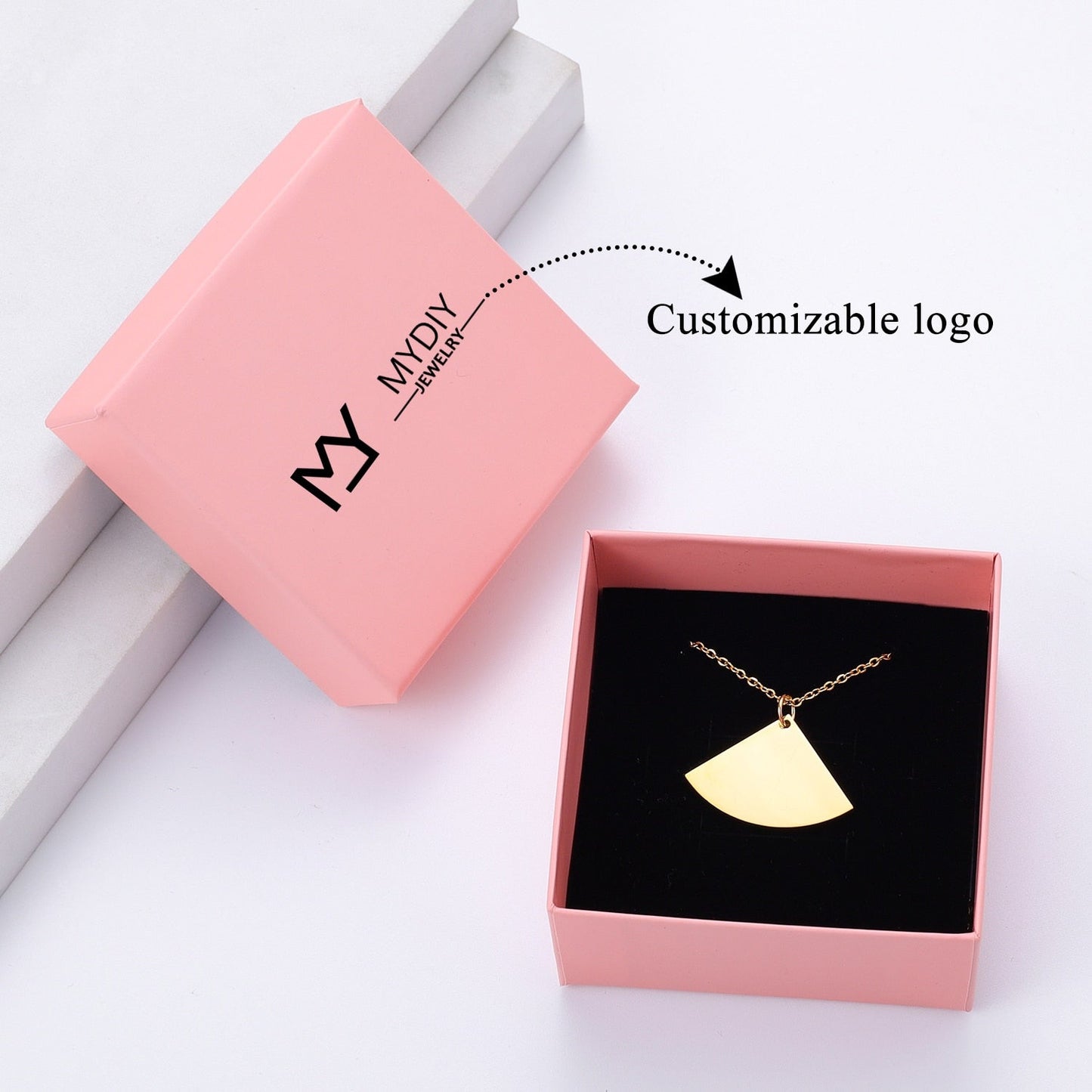 Custom Pull-Out Envelope Necklace