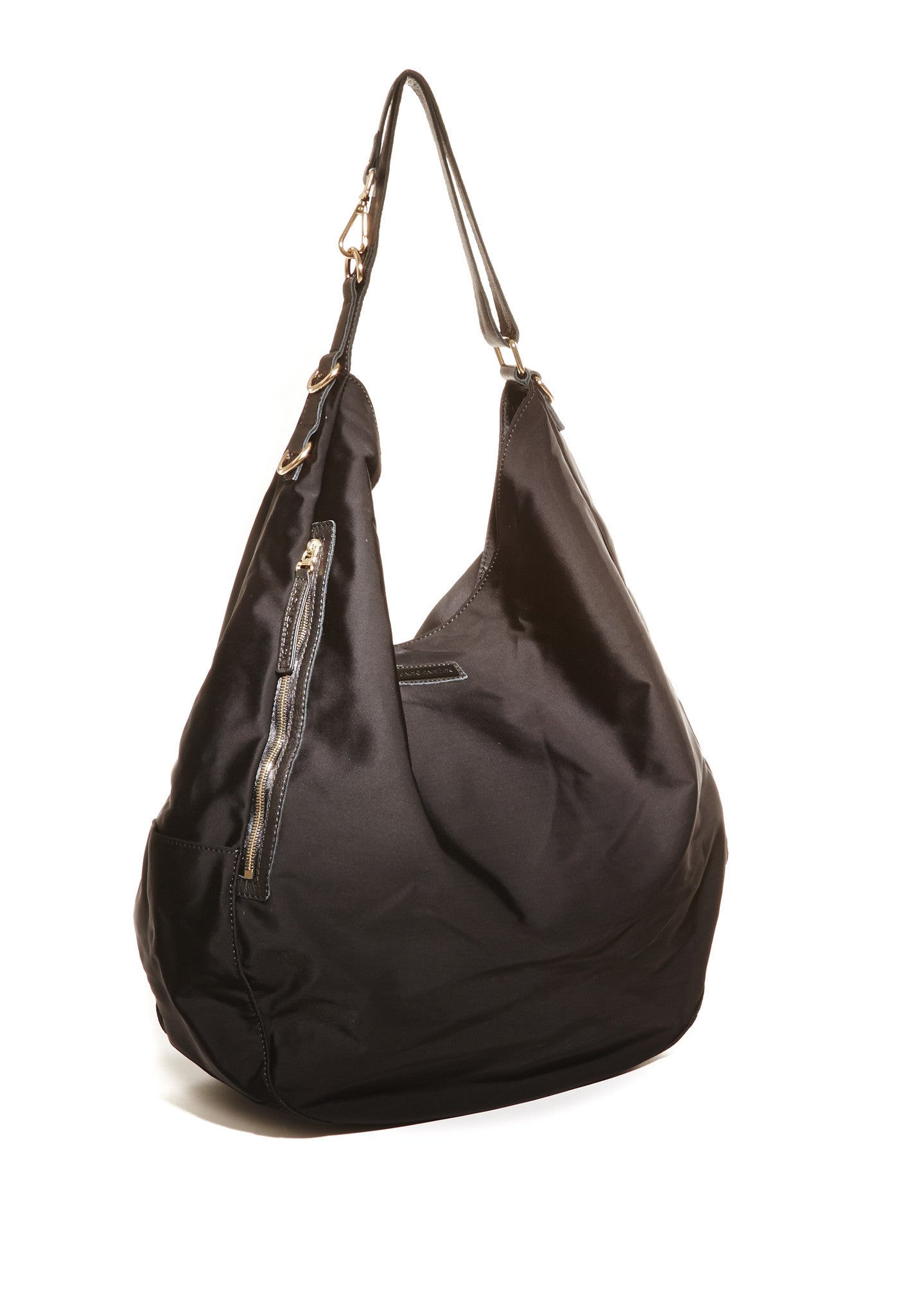 Sac hobo oversize en nylon noir Jacki Easlick