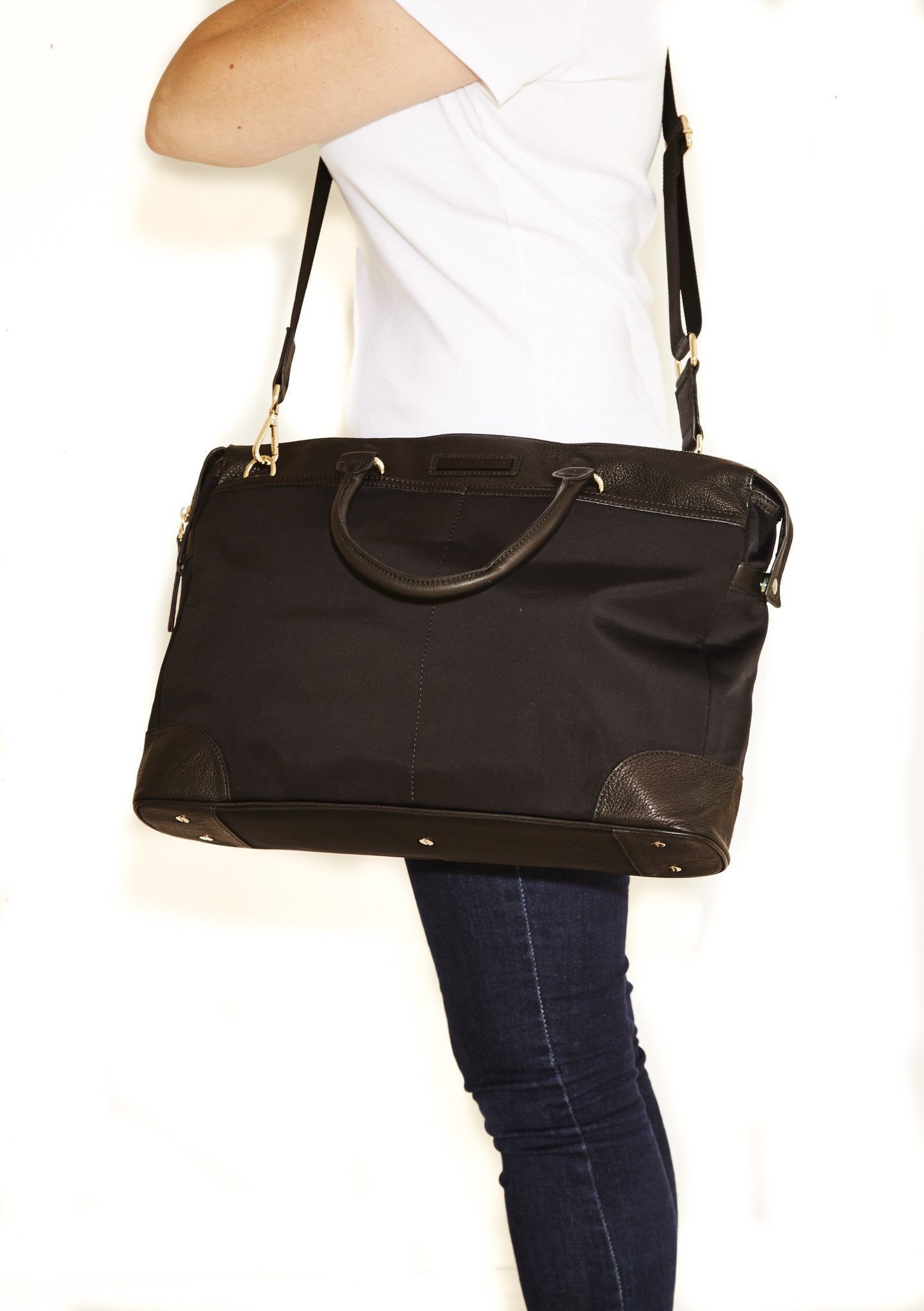 Jacki Easlick Mallette en nylon noir