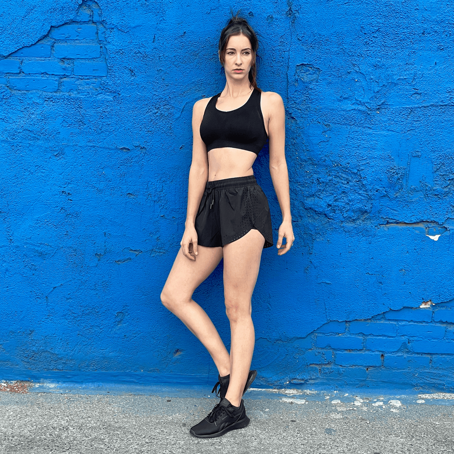 Short de sport Arielle avec compression intégrée