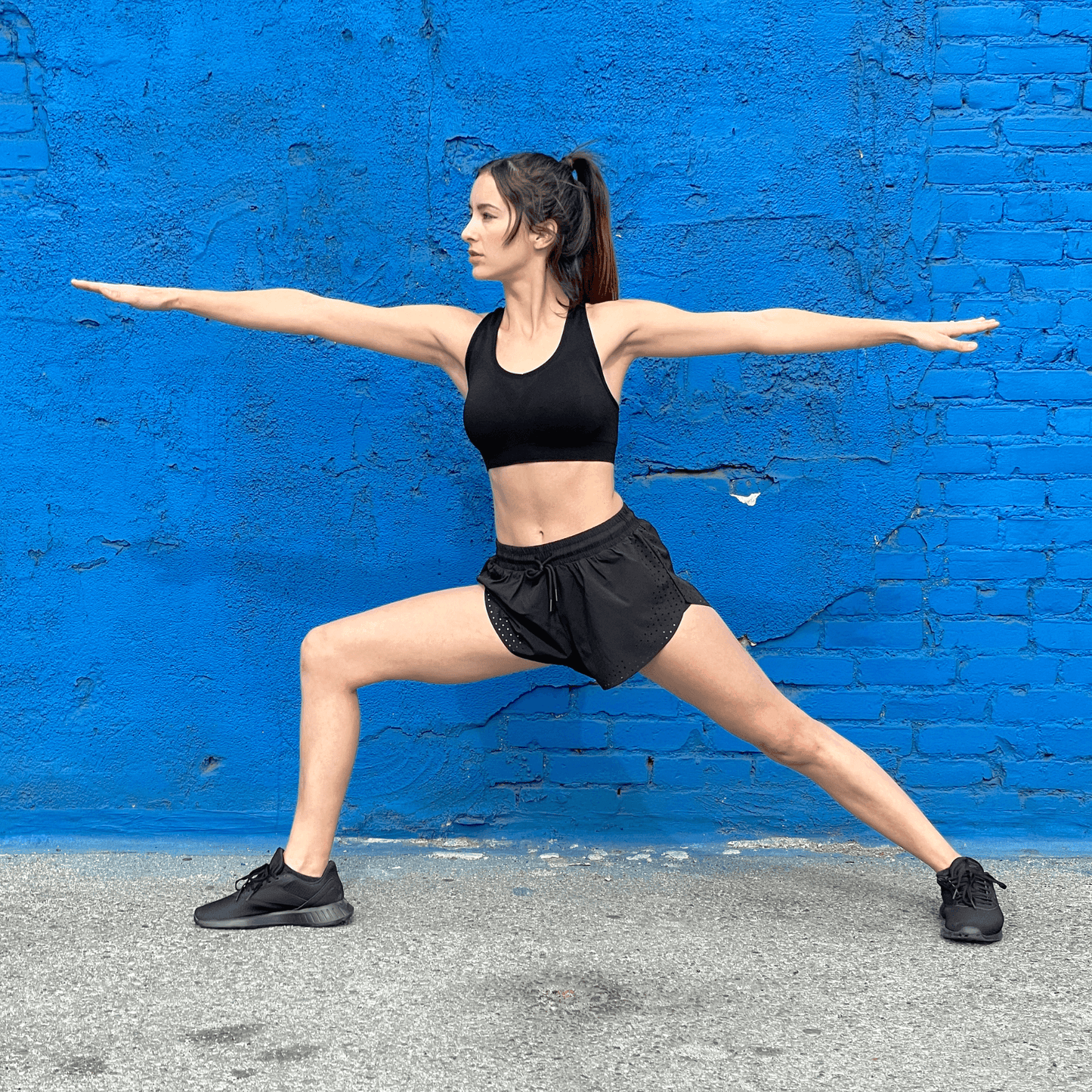 Short de sport Arielle avec compression intégrée