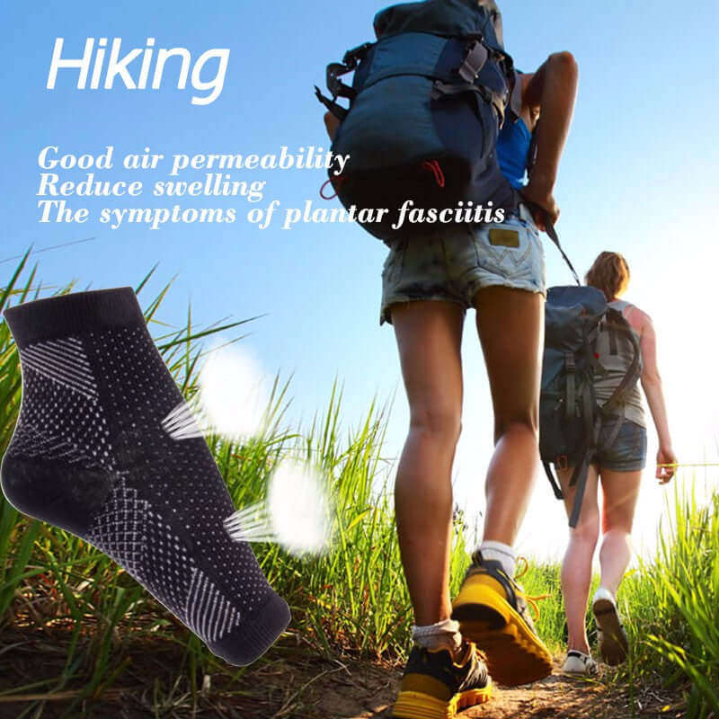 Chaussette de compression anti-fatigue pour une meilleure circulation, un gonflement,