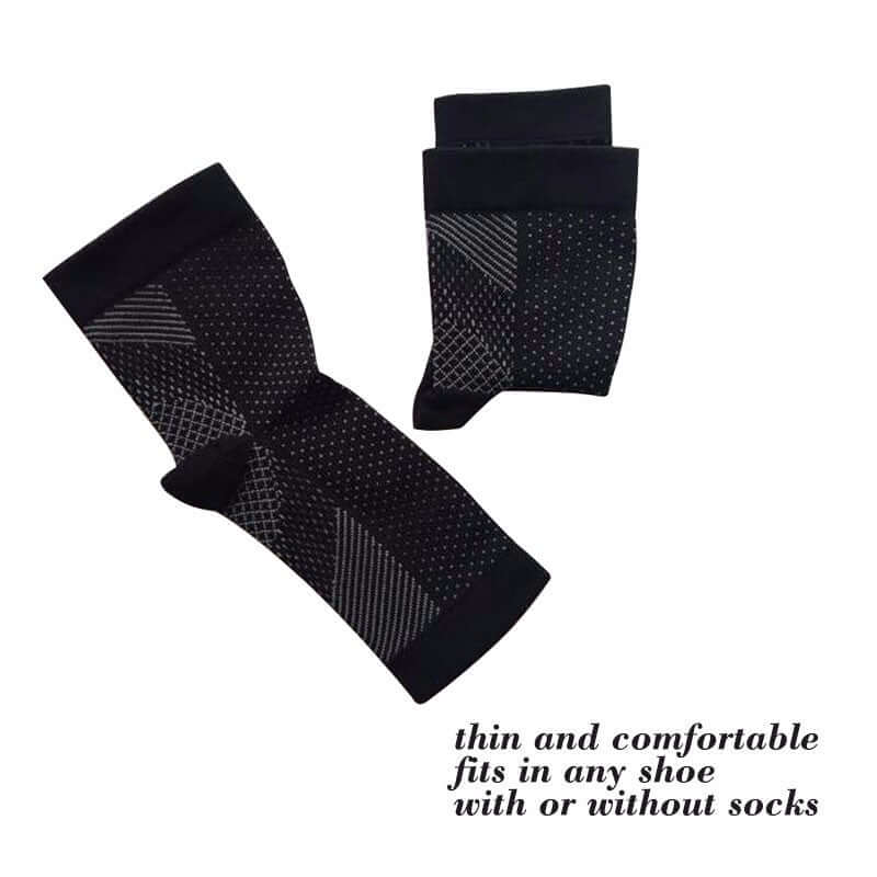Chaussette de compression anti-fatigue pour une meilleure circulation, un gonflement,