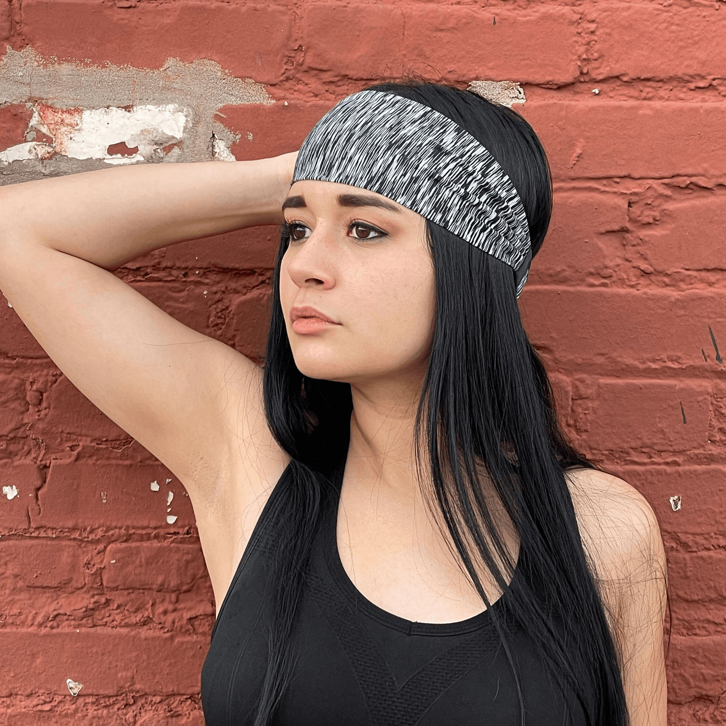 Bandeau extra-large anti-transpiration pour le sport et le fitness