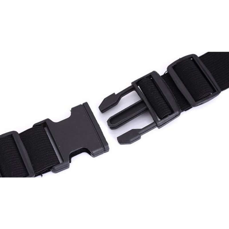 Cinturón para correr de doble bolsillo Stride y riñonera de viaje para actividades al aire libre