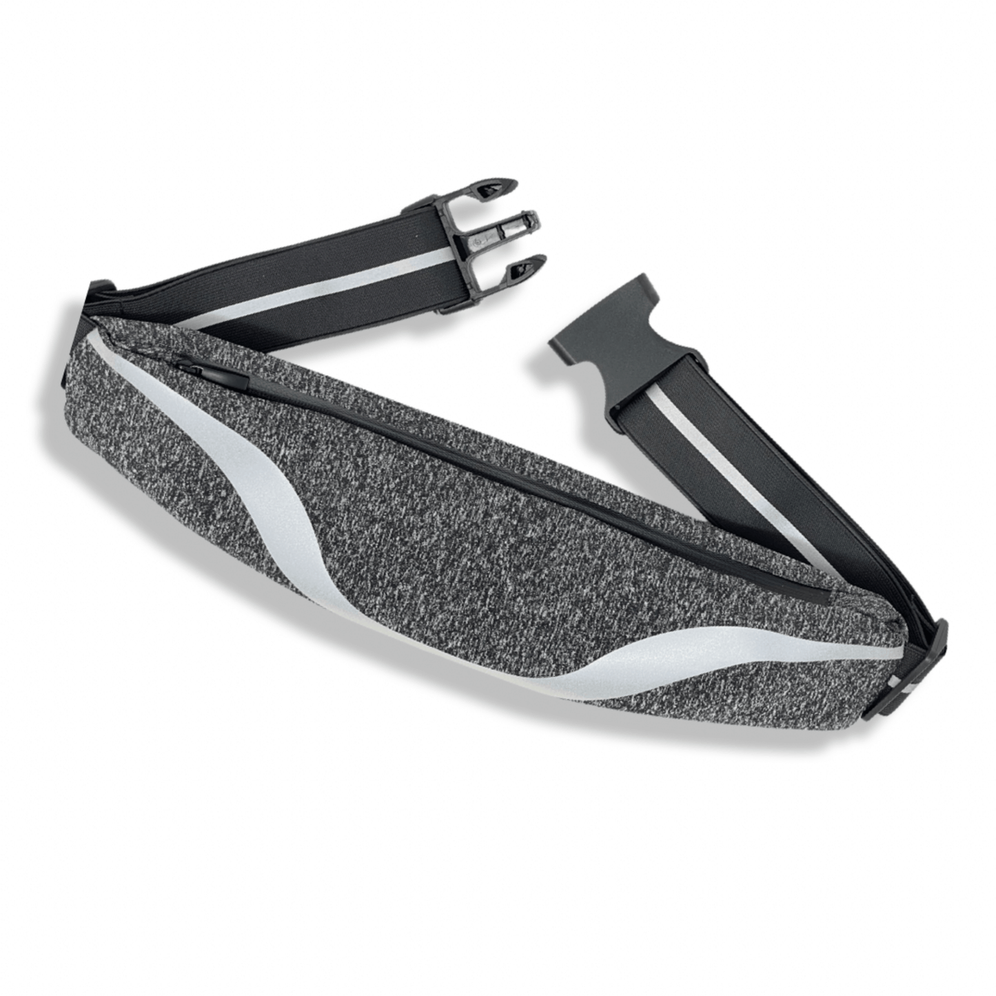Ceinture de course sport résistante à l'eau avec bande réfléchissante