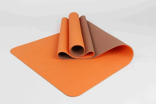 Tapis de yoga TPE bicolore de qualité supérieure