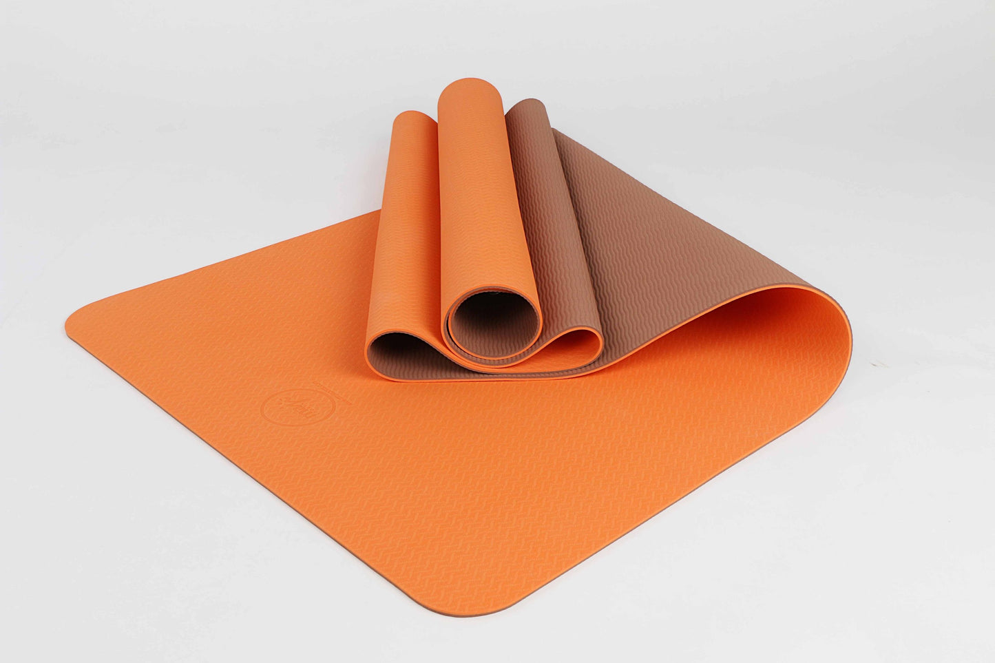 Tapis de yoga TPE bicolore de qualité supérieure