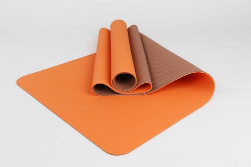Tapis de yoga TPE bicolore de qualité supérieure