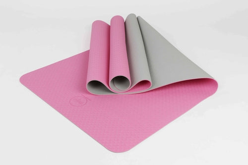 Tapis de yoga TPE bicolore de qualité supérieure