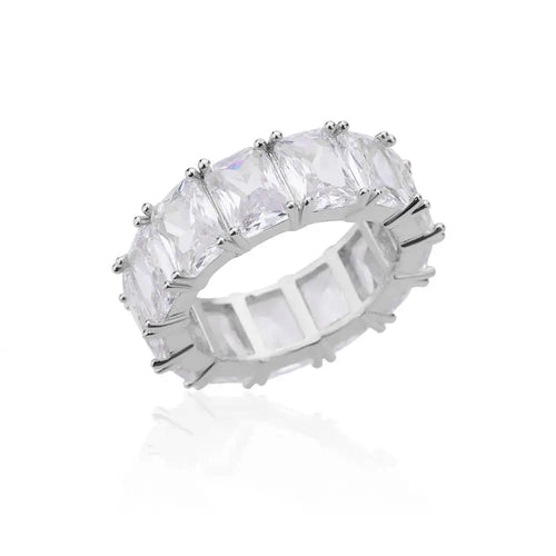 Trendy Crystal Gold Plated Ring