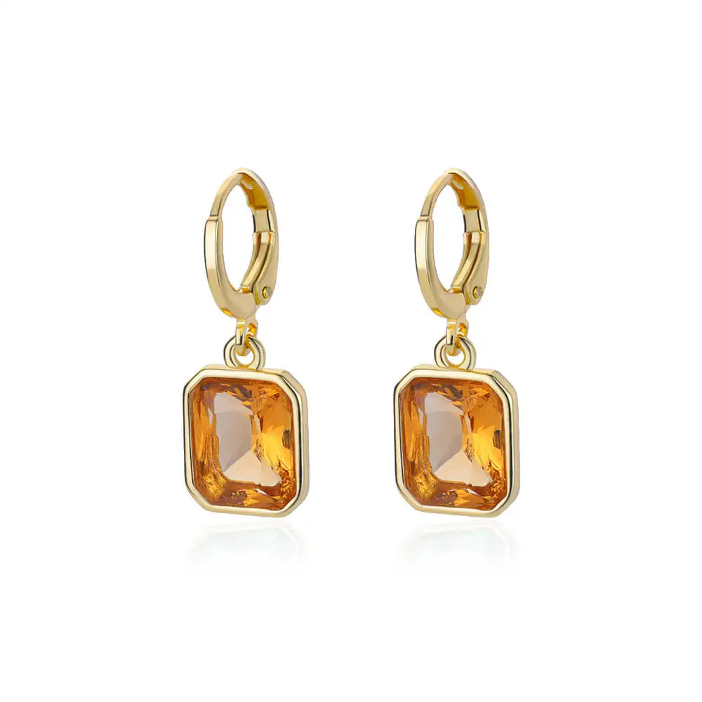 Pendientes colgantes sencillos y elegantes