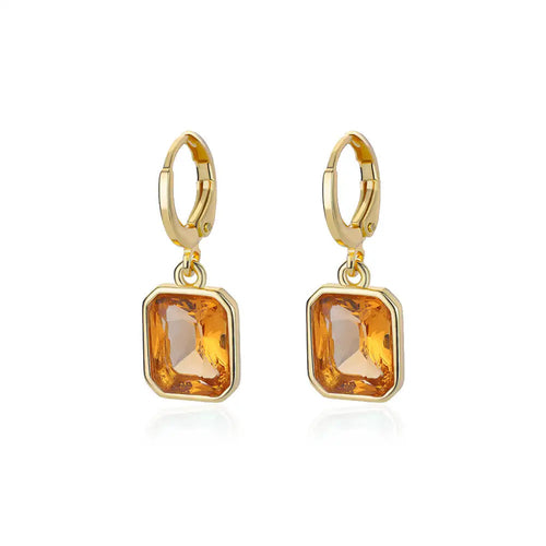 Pendientes colgantes sencillos y elegantes