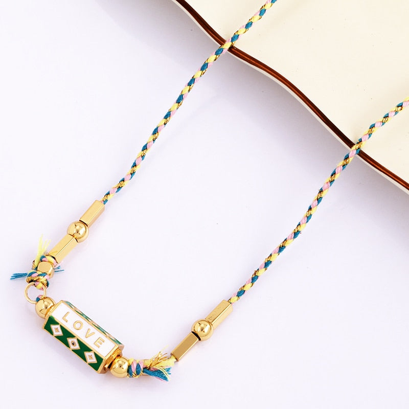 Collier amulette turque Amour