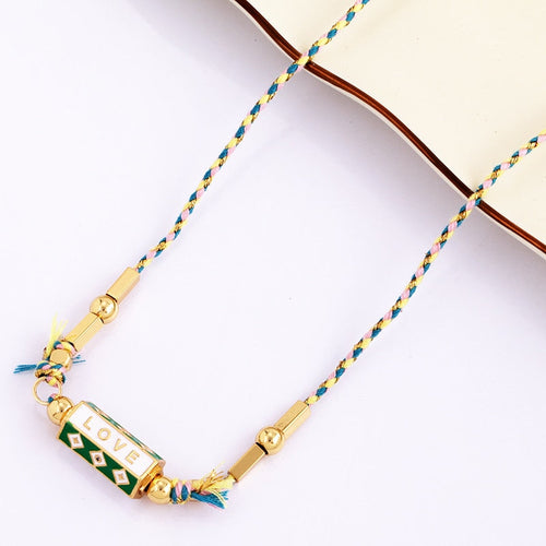 Collier amulette turque Amour